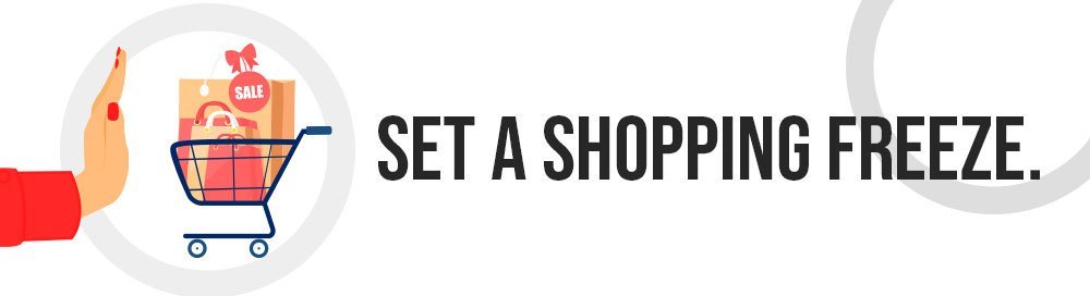 Shopping freeze
